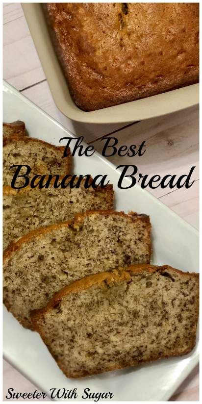 Banana Bread Different Ways, Banana Bread Made With Oil, Banana Bread Recipe No Brown Sugar, Easy Bananna Bread, Banana Bread So Easy It’s Bananas, Delicious Banana Bread Recipe, Sugar Bread, Apple Coffee Cakes, Breakfast Bread Recipes