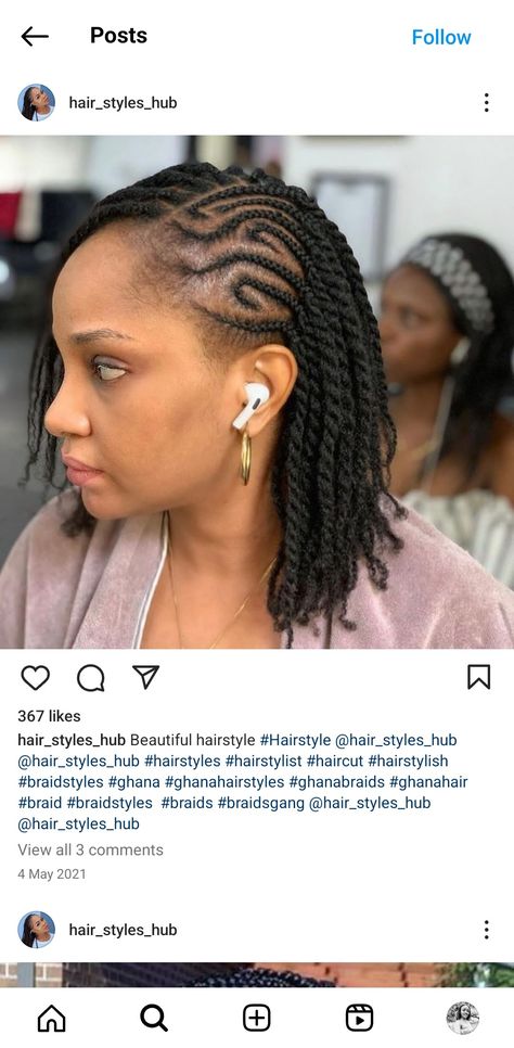 Short Hair 2023, Cornrow Hairstyle, Short Hair Twist Styles, Hairstyle For Short Hair, Protective Style Braids, Hairstyle For Short, Short Twists, Short Box Braids Hairstyles, Natural Hair Stylists