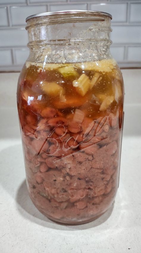 Canning Beans And Sausage, Canning Red Beans And Sausage, Canning Red Beans, Red Beans And Sausage, Ground Beef And Sausage, Canning Beans, Small Red Beans, Beans And Sausage, Best Beans