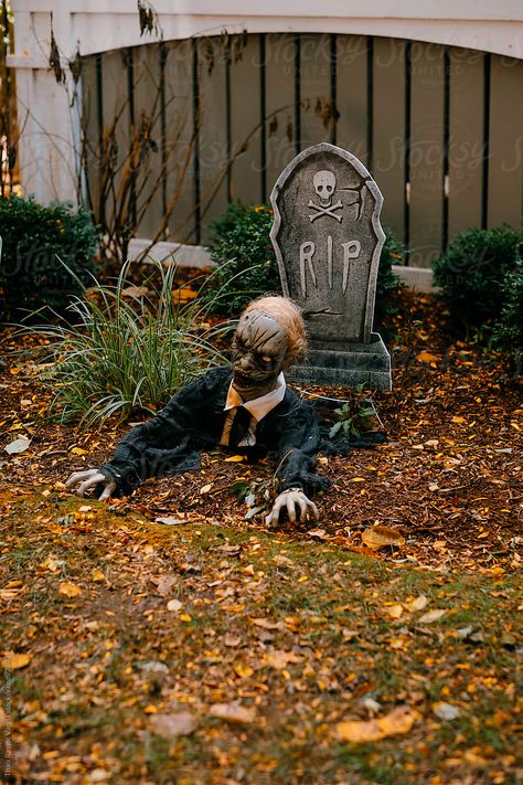 A Zombie Comes Out Of His Grave At The Time Of Halloween by Thais Varela Zombie Coming Out Of Grave, Artober 2024, Halloween Downloads, Coffee Stock, Dream Symbols, Ghost Hunting, Cartoon Characters, Coming Out, Zombie