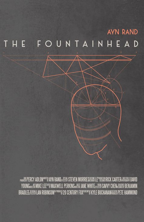 The Fountainhead, Mike Lee, Ayn Rand, Movie Poster Art, Movie Poster, Poster Art, The Incredibles, Movie Posters, Art