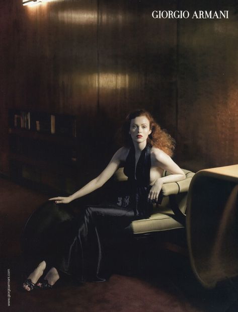 Karen Elson, Steven Meisel, Vogue Uk, Fashion Editor, Ad Campaign, Fashion Stylist, Giorgio Armani, Fashion Photographer, American Style