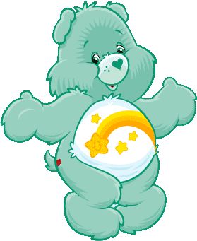 Wish Bear | Care Bear Wiki | Fandom Care Bears Birthday Party, Care Bear Tattoos, Bear Species, Care Bears Vintage, Care Bear Party, Care Bear Birthday, American Greetings Cards, Baby Hug, Care Bears Cousins