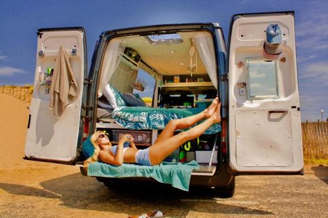 Transit Camper Conversion, Ford Transit Camper Conversion, Ford Transit Camper, Transit Camper, Kombi Home, Tiny Camper, Sprinter Camper, Van Life Diy, Combi Vw