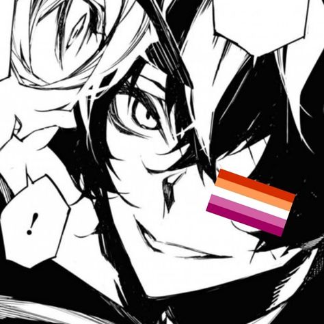 Dazai Lesbian Flag Icon, Pride Icons, Best Flags, Dan Heng, Lesbian Flag, Flag Icon, Dazai Osamu, Just Girl Things, Bungo Stray Dogs