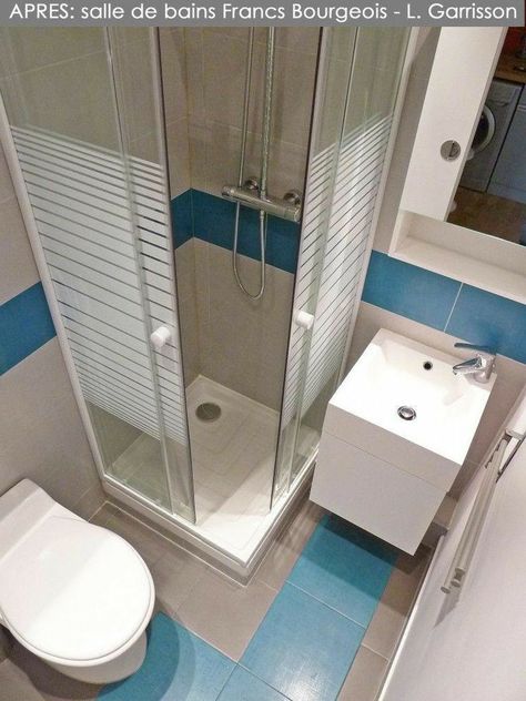 Small Bathroom Plans, Beautiful Small Bathrooms, Small Shower Room, Mini Bad, Bilik Air, Small Bathroom With Shower, Small Bathroom Layout, Small Bathroom Interior, Desain Pantry