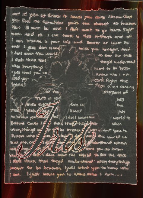 Iris is an AMAZING song!!! Here's what it looks like in my head! #googoodolls #iris #beautifulmusic #art Iris Poster Song, Iris Song Poster, Iris Goo Goo Dolls Poster, Iris Poster, Iris Song, Iris Song Tattoo, Iris Lyrics, Iris Goo Goo Dolls, Imagine Song