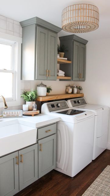 Concrete Countertops Laundry Room, Laminate Countertops Laundry Room, Laundry Room Laminate Counter, Wilsonart Laminate Countertops Laundry Room, How To Make A Laundry Room Counter Top, Laundry Room Countertop, Decking Screws, Concrete Sealer, Concrete Countertop