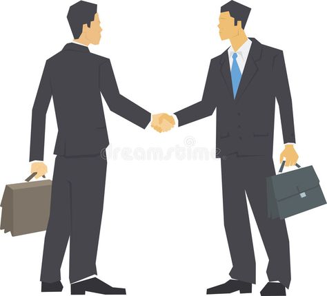 Two men shaking hands. Two men in suits shaking hands, carrying leather briefcas #Sponsored , #sponsored, #ad, #shaking, #leather, #briefcas, #hands Two Men In Suits, Shaking Hands Drawing, Men Shaking Hands, Men In Suits, Shaking Hands, Man Illustration, Male Hands, Shake Hands, Corporate Brochure