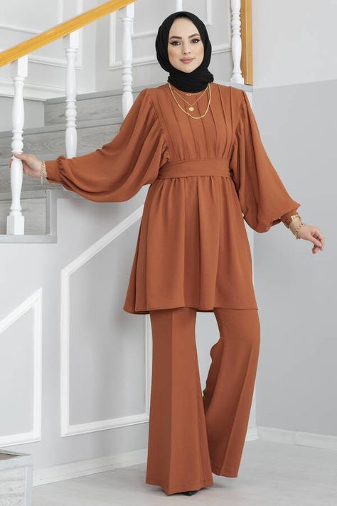 Stylish Frock Design, Ramadan Sale, Estilo Hijab, Gaun Fashion, Modest Fashion Hijab, Muslim Outfits Casual, Stylish Short Dresses, Mode Abaya, Fashion Top Outfits