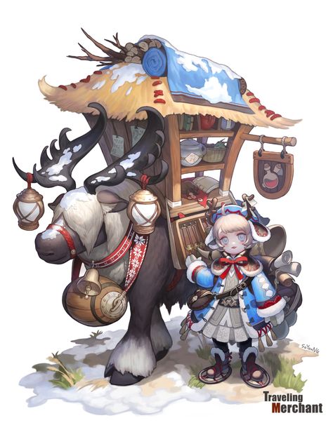 Traveling Merchant, Star Suit, Pixiv Fantasia, Dungeons And Dragons Classes, Game Character Design, 판타지 아트, Environment Concept Art, 영감을 주는 캐릭터, Dnd Characters