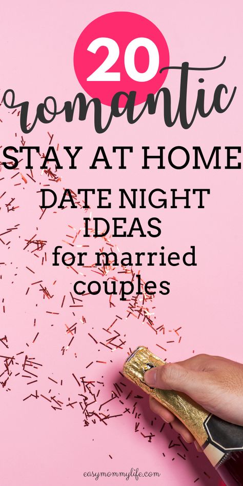 Fun and cheap at home date night ideas that are romantic and meaningful. Stay At Home Date Night, At Home Date Night Ideas, Home Date Night Ideas, At Home Date Night, Date Night Ideas For Married Couples, Home Date Night, Valentine's Day Celebration, At Home Date, Date Night Ideas