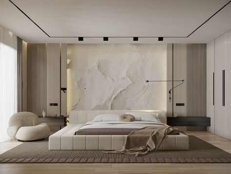 Minimal Bedroom, Luxe Bedroom, Modern Minimalist Bedroom, Bed Platform, Modern Luxury Bedroom, Minimalist Bedroom Design, White Bed, Luxury Bedroom Master, 아파트 인테리어