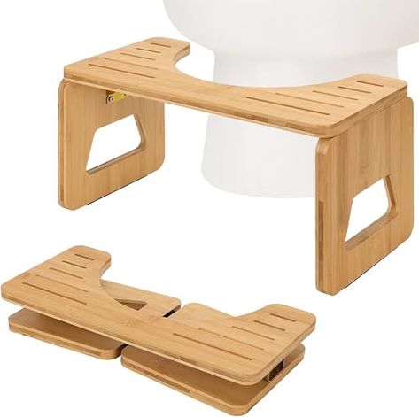 Amazon.ca : squatty potty Bathroom Bamboo, Stool For Bathroom, Potty Stool, Squatty Potty, Toilet Stool, Office Chair Accessories, Bathroom Stool, Dog Stroller, Cozy Dog Bed