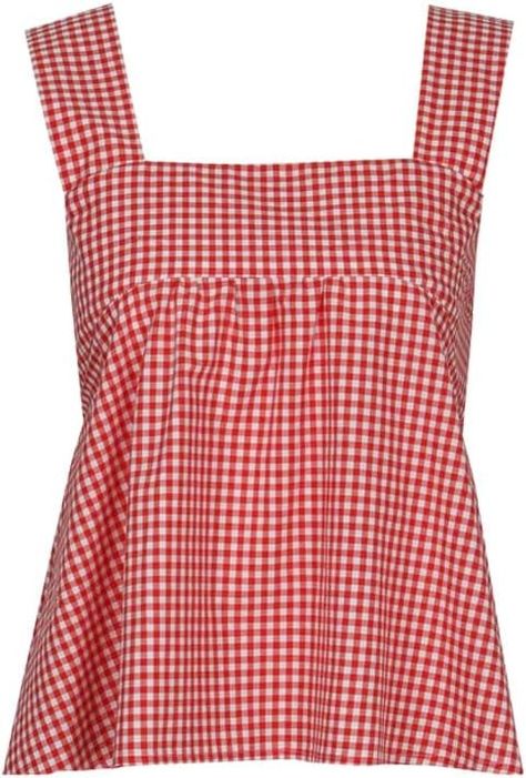 Women Y2k Going Out Tank Tops Gingham Square Neck Peplum Cami Tank Sleeveless Backless Shirt Bowtie Blouse Summer Red at Amazon Women’s Clothing store Gingham Outfit, Backless Shirt, Bow Tie Blouse, Cute Summer Tops, Blouse Summer, Women Y2k, Outfit Inspo Casual, Gingham Tops, Gingham Shirt