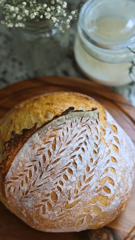 What Does OverProofed Sourdough Bread Look Like? - Simplicity and a Starter Easy Fool Proof Sourdough Loaf Bread, Overproofed Sourdough, Autumnal Picnic, Sourdough Bread Aesthetic, Sourdough Aesthetic, Sourdough English Muffin Recipe, Sourdough English Muffins, Sourdough Cinnamon Rolls, Falling Slowly