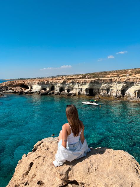 #cyprus #ayianapa #capegreco #seacaves #vacation Cyprus Holiday, Ayia Napa, Summer Trip, Summer Travel, Cyprus, Photo Inspo, Photo Ideas, Wish List, Holidays