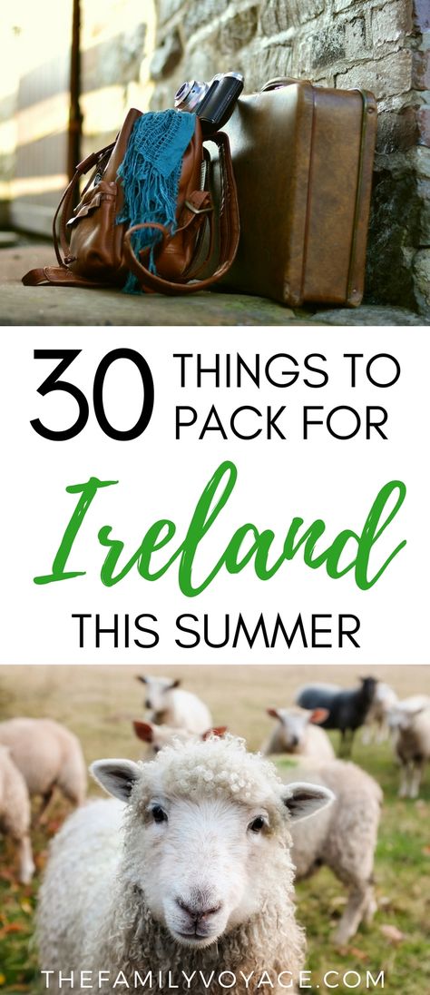 Traveling to Ireland this summer? Check our our ultimate Ireland packing list for summer to lighten your load whether you're visiting Dublin, Kerry or other beautiful areas. Our travel capsule wardrobe for Ireland has you covered for city exploring and romping around outdoors! What to pack for Ireland in June | Ireland travel capsule wardrobe for summer trip to Europe #Ireland #travel #packinglist #capsulewardrobe Ireland In June, Pack For Ireland, Summer Travel Capsule Wardrobe, Summer Travel Capsule, Traveling To Ireland, Capsule Wardrobe For Summer, Capsule Wardrobe Winter, Ireland Packing List, Travel Capsule Wardrobe Summer