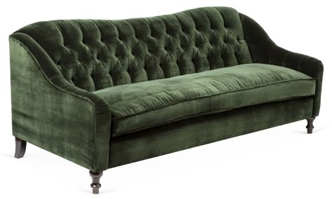 Pub Bench, Airy Farmhouse, Couch Velvet, Tufted Couch, Velvet Tufted Sofa, Tufted Furniture, Velvet Sofas, Couch Ideas, Velvet Furniture