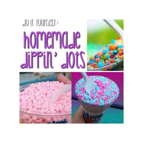 Diy Dippin Dots, Dippin Dots Recipe, Dipping Dots, How To Make Dip, Dippin Dots, Homemade Dips, Summer Sweets, Edible Crafts, Fruit Infused Water