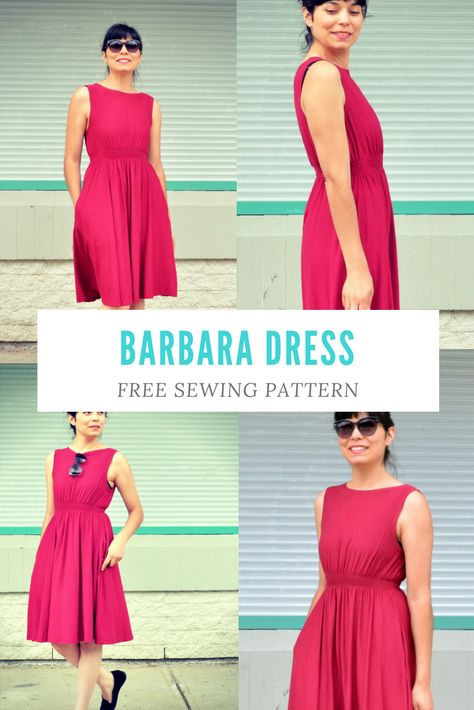 Free Sewing Pattern, Beginner Sewing Projects Easy, Sewing Projects For Beginners, Easy Sewing Projects, Sewing For Beginners, Learn To Sew, Sewing Patterns Free, Free Sewing, Pdf Sewing Patterns