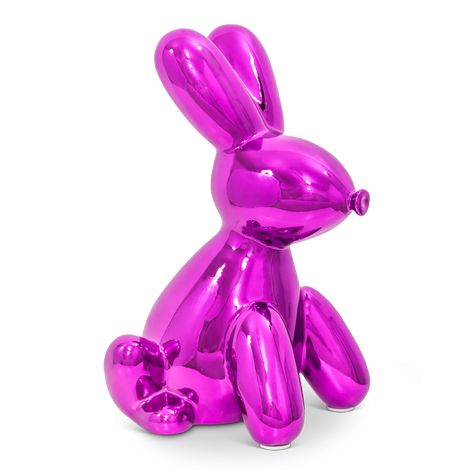 Childhood Room, Balloon Bunny, Bunny Money, Bunny Balloon, Unique Baby Gift, Big Bunny, Magical Creature, Ceramic Bunny, Money Bank