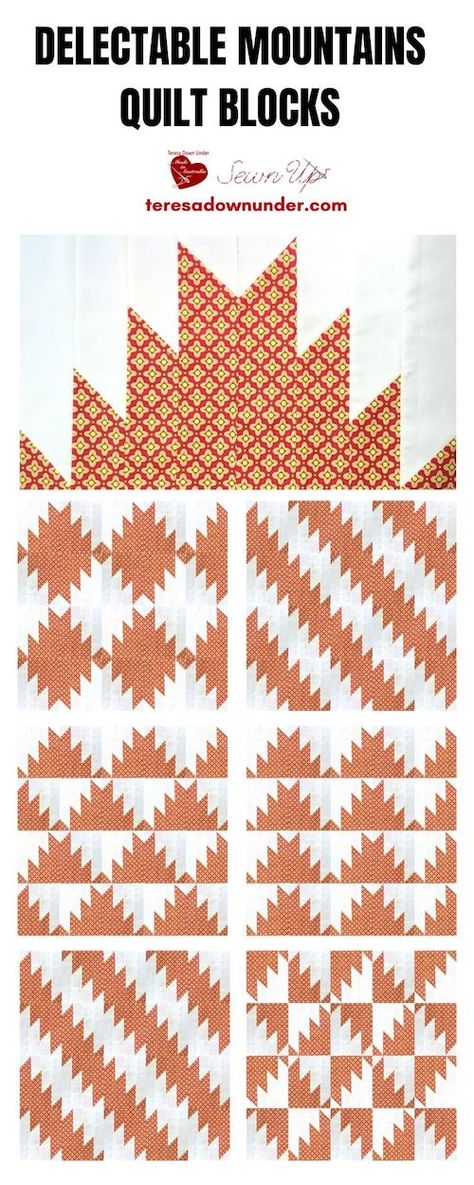 Delectible Mountain Quilt, Delectable Mountain Quilt Border, Delectable Mountains Quilt, Scrappy Mountain Majesties Quilt Pattern, Buzzsaw Quilt Pattern, Mountain Block Quilt Pattern, Delectable Mountains Quilt Pattern, Delectable Mountain Quilt Block, Buzz Saw Quilt Pattern