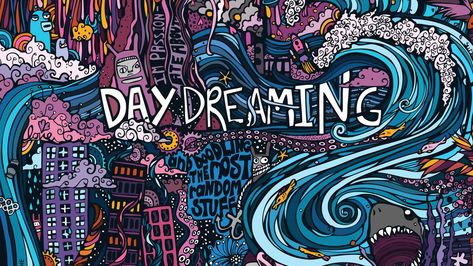 Lynda Barry, Maladaptive Daydreaming, Desain Buklet, Day Dreaming, Graffiti Wallpaper, Paramore, Laptop Wallpaper, Doodle Drawings, Ipad Air