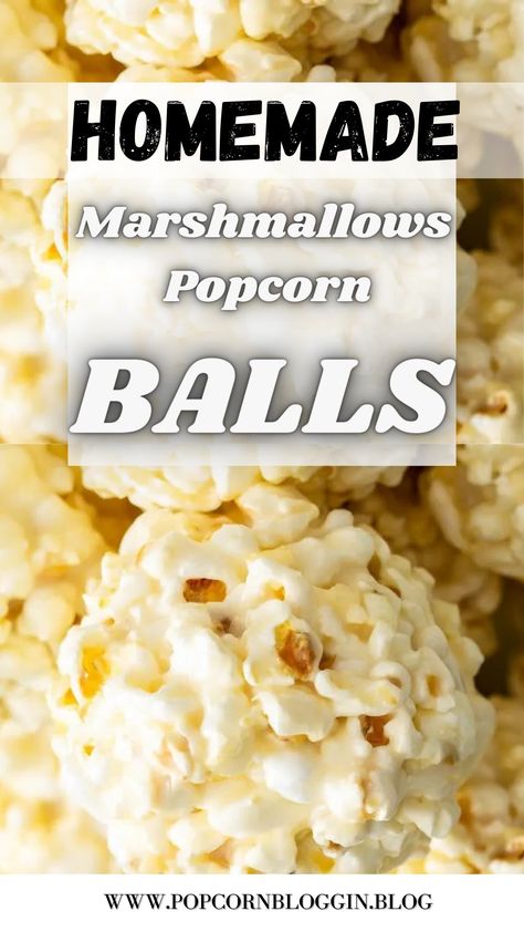 marshmallow popcorn balls, popcorn ball recipe, homemade treats, sweet snacks, party desserts, marshmallow treats, easy recipe Marshmallow Popcorn Balls, Buttery Popcorn, Popcorn Balls Recipe, Popcorn Recipes Easy, Marshmallow Popcorn, Popcorn Treats, Popcorn Balls, Scratch Recipes, Popcorn Recipe