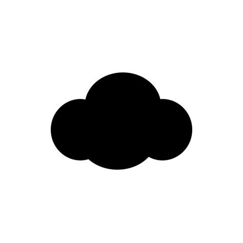 Cloud Black And White, Clouds Icon, Cloud Overlay, Editing Resources, Icon Ideas, Cloud Icon, Cloud Vector, Black Icon, Black Clouds