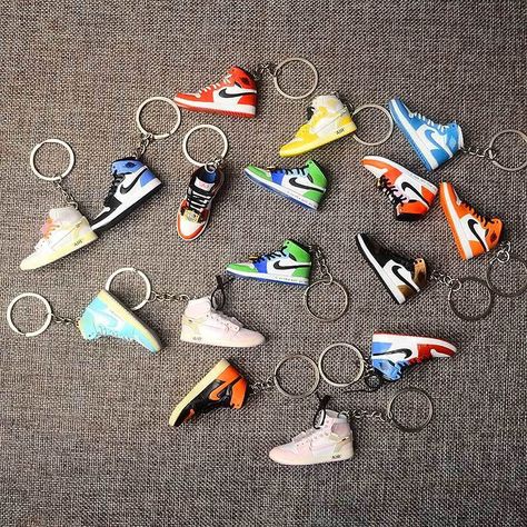 Nike Sb Red, Car Keychain Ideas, Pink Shoelaces, Purple Toes, Chunky Dunky, Ankle Support, Car Keychain, Keychain Gift, Key Chains