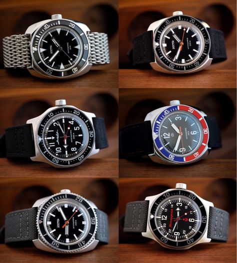 Vostok mods. - Page 12 Vostok Watches, Mens Watch Brands, Women Seeking Men, Trendy Watches, Field Watches, Amazing Watches, Smart Watches Men, Gold Watch Men, Expensive Watches