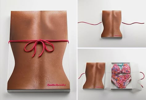 Brilliant Examples Of Creative Package Design - B&T Interactive Packaging Design Ideas, Interactive Packaging Design, Swimsuit Packaging, Fashion Packaging Design, Genius Packaging, Interactive Packaging, Unique Product Packaging, Creative Packaging Design Inspiration, Packaging Design Creative