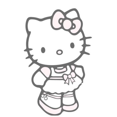 Hello Kitty Holding Knife, Abs Drawing, Insta Png, Holding Knife, Knife Drawing, Kitty Drawing, Hello Kitty Drawing, Kawaii Stuff, Cute Doodles Drawings