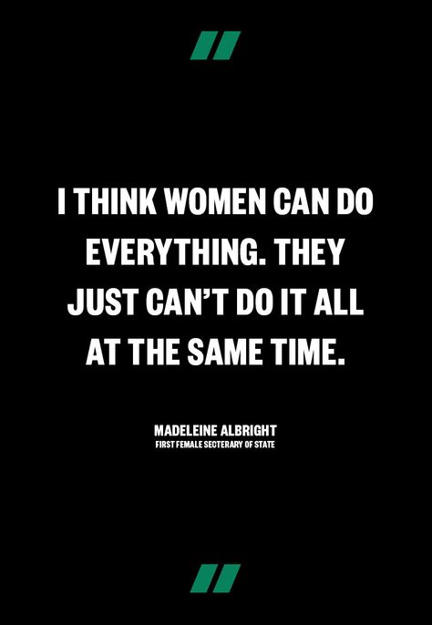 Madeleine Albright,  1st Female Secretary of State    www.makers.com Madeline Albright Quotes, Marianne Williams Quotes, Madeline Miller Quotes, Age Of Adaline Quotes, Madeline Albright, No Such Thing As Coincidence Quote, Madeleine Albright, Wise Words Quotes, Perfection Quotes