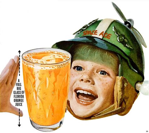 Juice Advertisement, Advertisement Ideas, Florida Orange Juice, Roger Wilkerson, Juice Ad, Florida Oranges, Retro Ads, Advertising Ads, Poster Retro