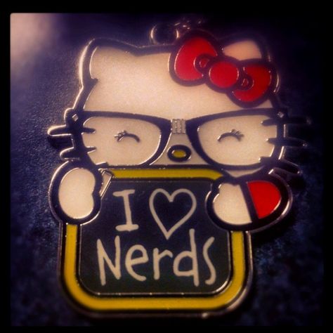 I Love Nerds, Images Hello Kitty, Requiem For A Dream, 2013 Swag Era, Kitty Images, Hello Kitty Art, Hello Kitty Pictures, Hello Kitty Items, Hello Kitty Wallpaper