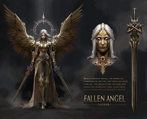 Lords Of The Fallen, Dungeons And Dragons Classes, Characters Inspiration Drawing, Concept Art Character, Fantasy Armor, Fantasy Warrior, Arte Fantasy, Angel Art, Fantasy Illustration