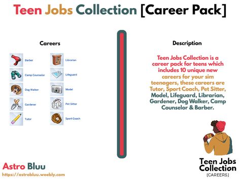 Ts4 Jobs Cc, Sims 4 Work From Home Jobs, Sims 4 Cc Preteens Mod, Sims 4 Curseforge, Sims 4 Cc Jobs, Librarian Career, Sims 4 Jobs, Online Jobs For Students, Typing Jobs From Home