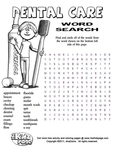 fun word search! Dental Health Books, Dental Activities, Dental Games, Childrens Dental Health, Dental Health Activities, Dental Care For Kids, Dental Assisting, Dental Health Month, Dental Fun