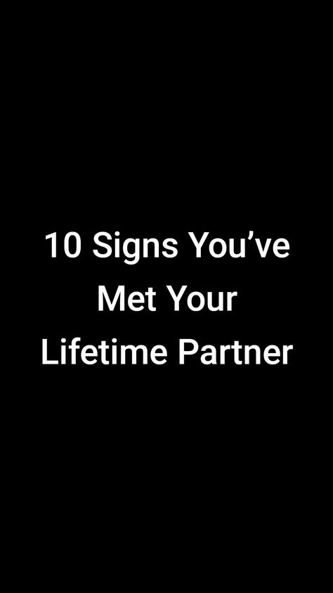 Finding true love and a lifetime partner is a dream for many of us. Meeting someone who we can share our lives with, build a future together, and grow old with is something that most of us aspire. However, it’s not always easy to know when we’ve found the right person. In this blog post, we’ll explore 10 signs that you’ve met your lifetime partner, along with some helpful guidelines to help you navigate your relationship. Our Future Together Quotes Relationships, Grow Old With You Quotes, Grow Old With You, 3rd Love Of Your Life, Future Partner Quotes, 3 Loves In A Lifetime, How To Locate Someone, Best Life Partner, Growing Relationship