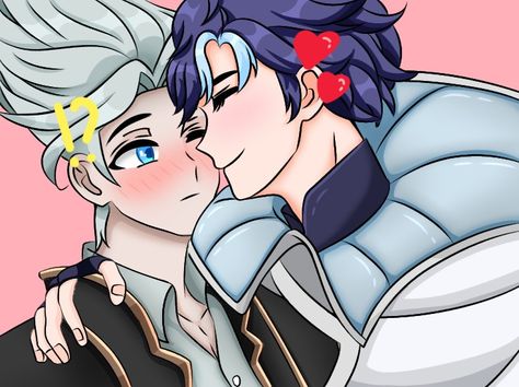 Aaaaaahhhh! Idk and who made thisss!? 😭🖐️ #natanxxavier #natanmlbb #xaviermlbb #mlbb #mlbbfanart Natan Mlbb, Mlbb Ships, Pp Couple Lucu, Pp Couple, Mobile Legends, Future Husband, Ships, Fan Art, Memes