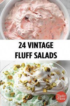 Marshmallow Fluff Recipes Easy Fruit Salads, Brown Eyed Baker Recipes, Dream Salad Recipes, Hello Fluff Salad, Pear Fluff Salad, Fluff Salad Recipes Thanksgiving, Whip Cream Salad Recipes, Old Fashioned Salad Recipes, Easy Fluff Recipes