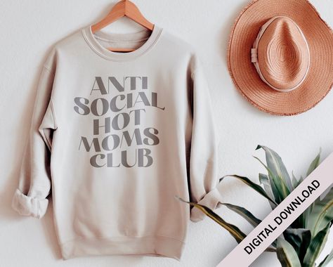 Anti Social Hoodie, Anti Social Moms Club, Hot Moms Club, Disney Family Vacation Shirts, 95 Percent, Halloween Travel, Disney Halloween Shirts, Travel Tees, Family Vacation Shirts