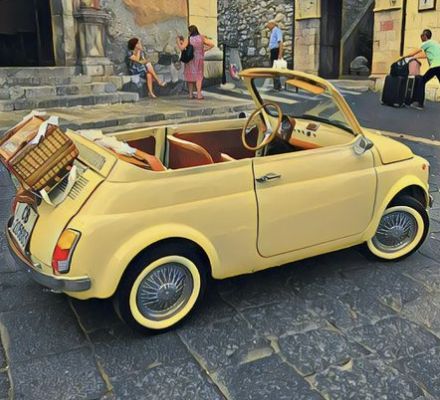 Old Vintage Cars, Combi Volkswagen, Tiny Cars, Yellow Car, Classy Cars, Pretty Cars, Classic Cars Vintage, Future Car, Mini Cars