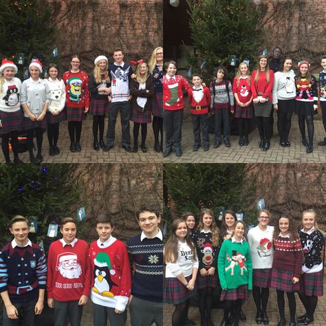 Christmas jumper day!!! #abbotsholmeschool #christmasjumper Christmas Jumper Day, Christmas Jumper, Christmas Time, Christmas Sweaters, Deer, Jumper, Christmas