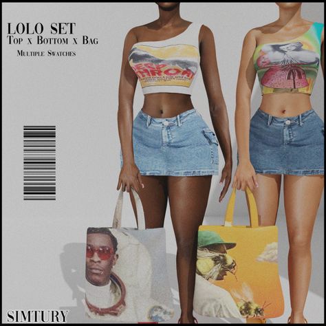 Content Creator | ts4 on Tumblr Sims 4 Urban Female Cc, Sims 4 Cc Clothes Female Urban Baddie, Sims 4 Workout Cc, Sims 4 Y2k Clothes, Sim4 Cc, Clothes Cc, Sims 4 Black Hair, Melanin Skin, Sims 4 Cas Mods