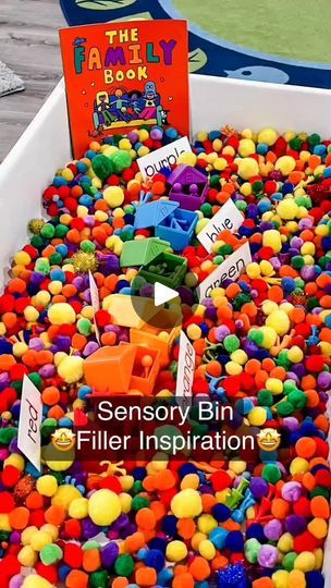 Jamie White, Sensory Tubs, Sensory Bags, Prek Classroom, Playbased Learning, Sensory Table, One At A Time, Sensory Bin, School Inspiration