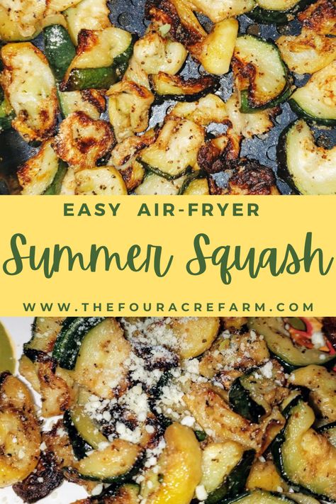 Squash Recipes Yellow Air Fryer, Squash In Air Fryer Oven, Roasted Zucchini And Yellow Squash Air Fryer, Crispy Squash And Zucchini, Air Fryer Squash And Onions, Airfryer Squash And Zucchini, Healthy Squash Recipes Yellow, Zucchini And Yellow Squash Recipes Air Fryer, Air Fryer Summer Squash