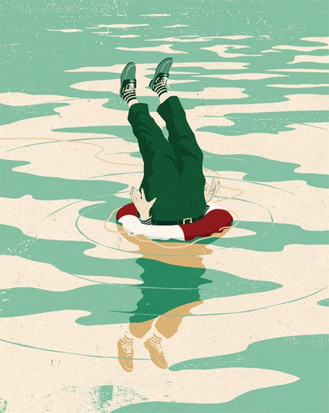 5 top examples of editorial illustrations | Creative Bloq Editorial Example, Mark Smith, Book Page Art, Bad Art, Conceptual Illustration, Art Et Illustration, Art And Illustration, Editorial Illustration, New Yorker